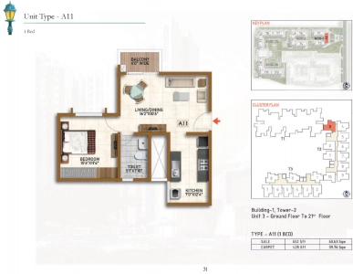 Prestige Finsbury Park Hyde Floor Plan - 652 sq.ft. 