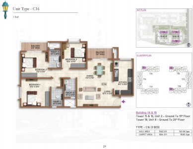 Prestige Finsbury Park Regent Floor Plan - 1562 sq.ft. 