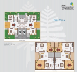 Century Wintersun Floor Plan - 2782 sq.ft. 