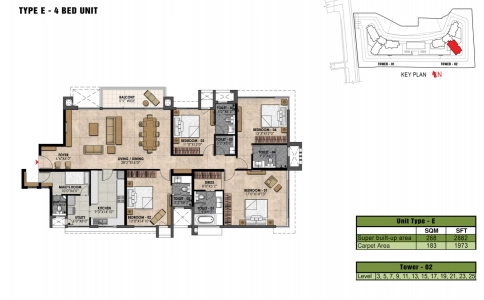 Prestige Fairfield Floor Plan Image