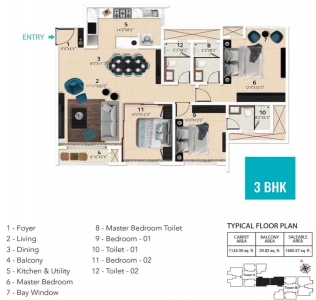 Karle Vario Homes Floor Plan - 1655 sq.ft. 