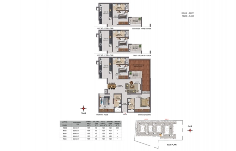 Casagrand Boulevard Floor Plan - 1620 sq.ft. 