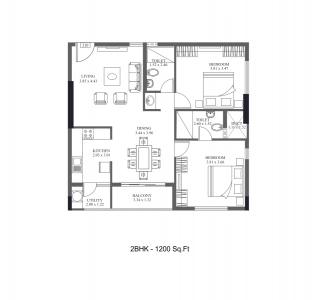 HM Crescendo Floor Plan Image