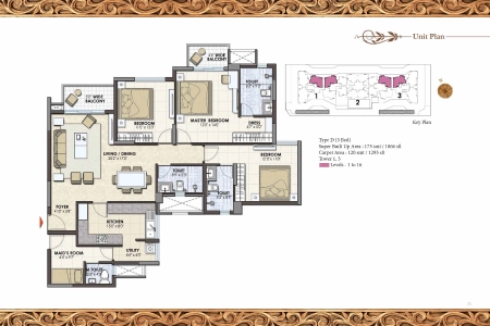 Prestige Pinewood Floor Plan - 1866 sq.ft. 