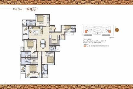 Prestige Pinewood Floor Plan - 2461 sq.ft. 