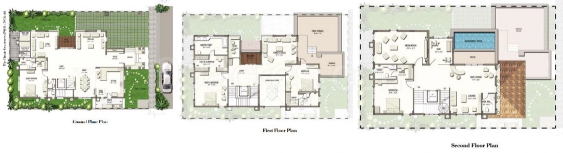 DivyaSree 77 East Floor Plan - 5928 sq.ft. 