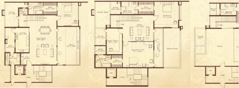Embassy Grove Floor Plan - 5659 sq.ft. 