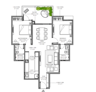 Assetz Sun And Sanctum Floor Plan Image