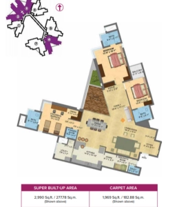 Brigade Exotica Floor Plan Image