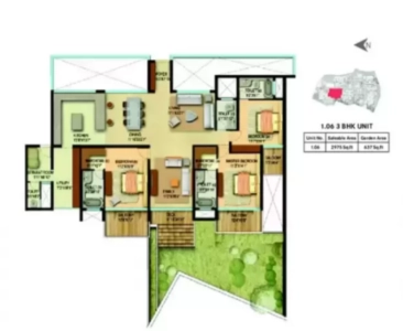 Century Renata Floor Plan - 2975 sq.ft. 