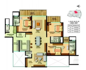 Century Renata Floor Plan - 3120 sq.ft. 