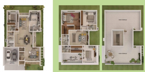 Adarsh Sanctuary Floor Plan - 4224 sq.ft. 