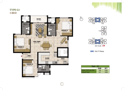 Prestige Willow Tree Floor Plan - 1592 sq.ft. 