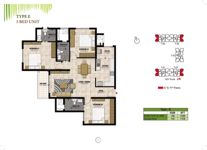 Prestige Willow Tree Floor Plan - 1596 sq.ft. 