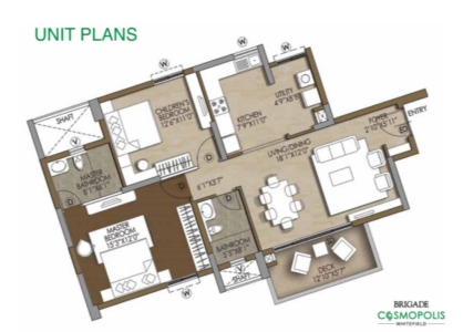Brigade Cosmopolis Floor Plan Image