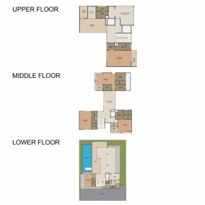 Embassy Boulevard Floor Plan - 7160 sq.ft. 