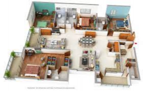 Prestige Ivy Leagu Floor Plan - 2051 sq.ft. 