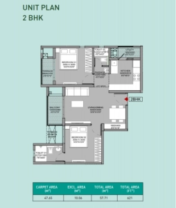 Godrej Sky Greens Phase 1 Floor Plan Image