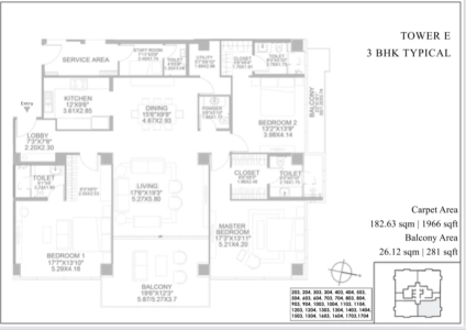The Ark -Voyage to the Stars Floor Plan - 2247 sq.ft. 