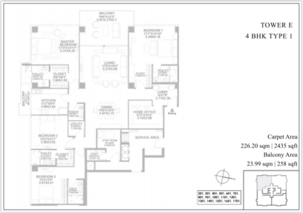 The Ark -Voyage to the Stars Floor Plan - 2712 sq.ft. 